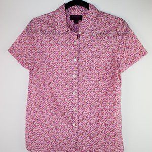 Liberty Art Fabrics for J CREW Floral Blouse